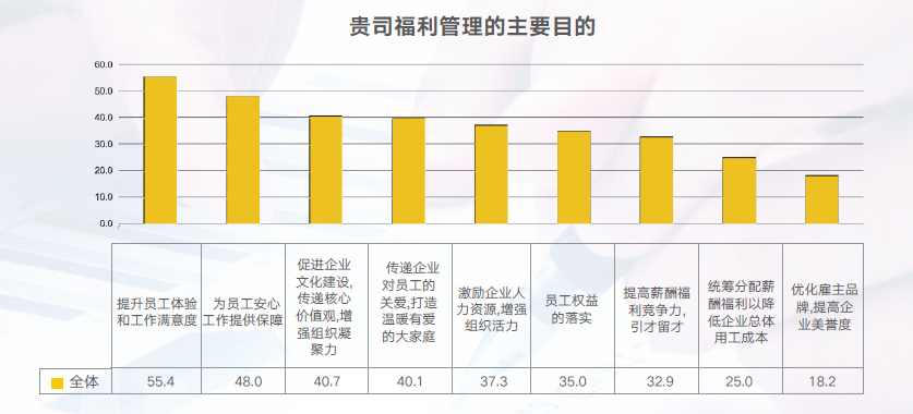 企业福利目标 企业福利目标